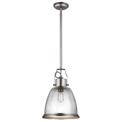 HOBSON L lampa wisząca Satin Nickel Feiss Elstead Lighting FE/HOBSON/P/L SN